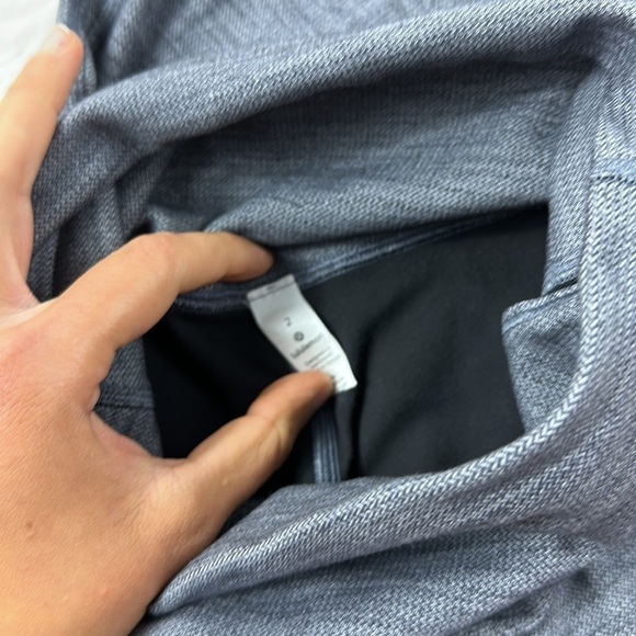 Lululemon Align Pant II 25" Mini Heathered Herringbone Heathered Black White - Picture 6 of 6